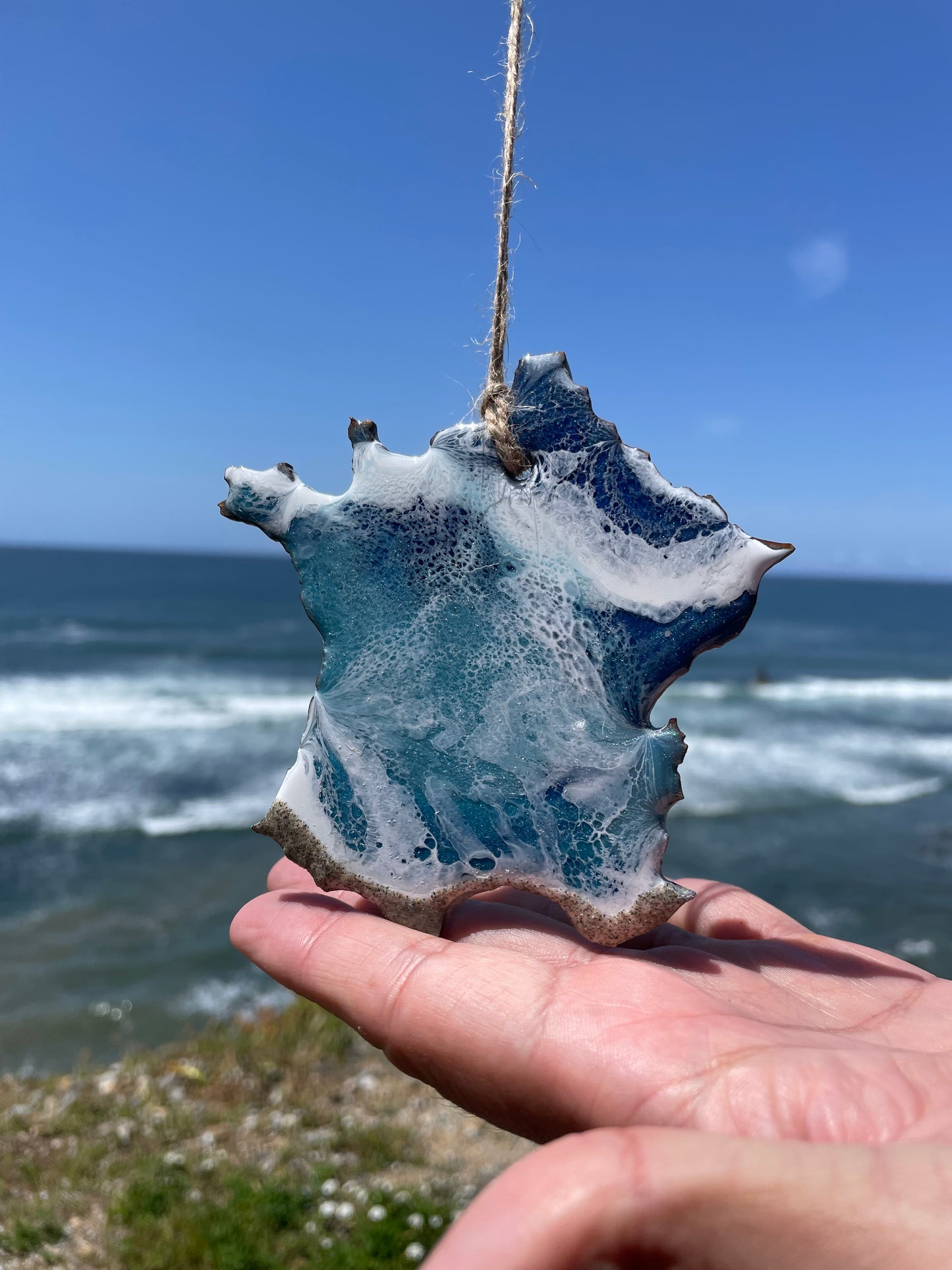 France Seashore Ornament