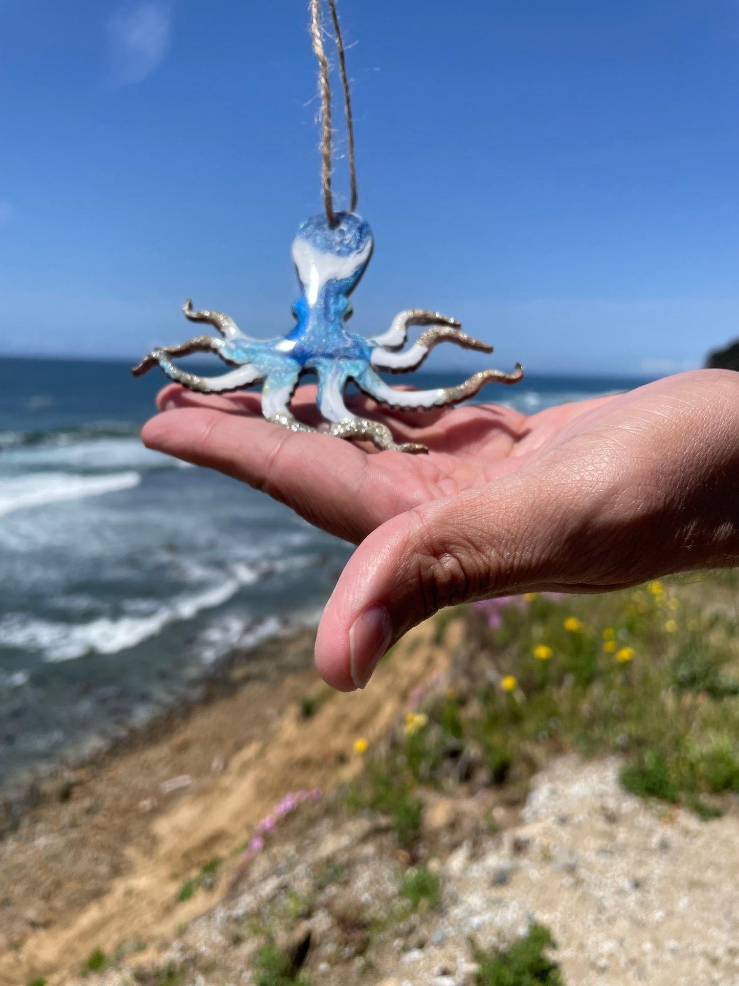 Octopus Seaside Ornament
