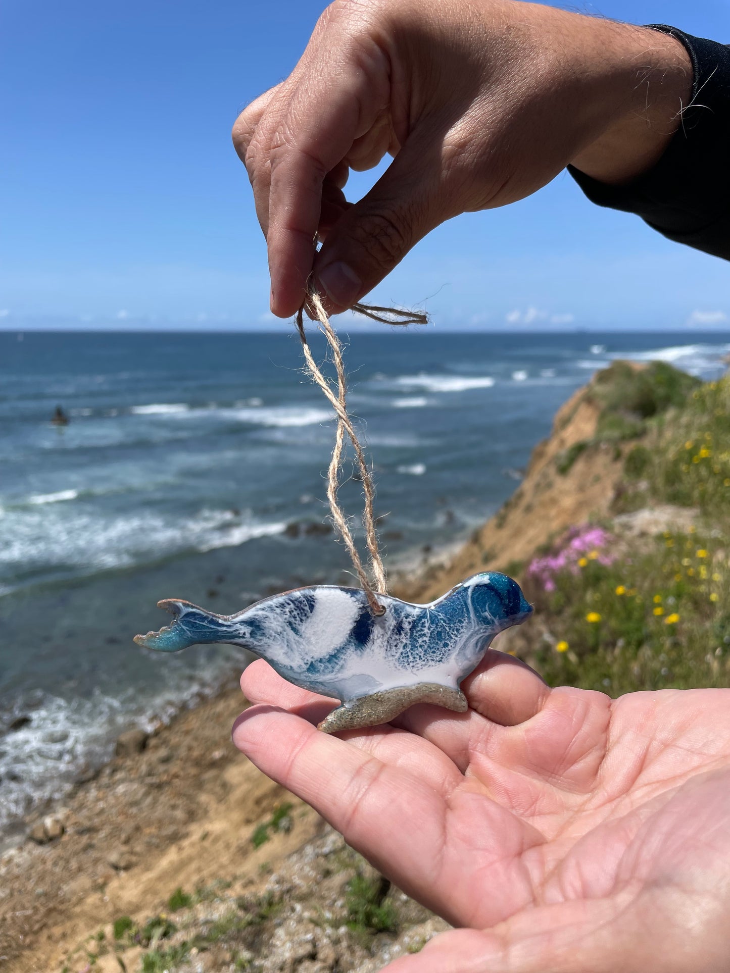 Sealion Seaside Ornament