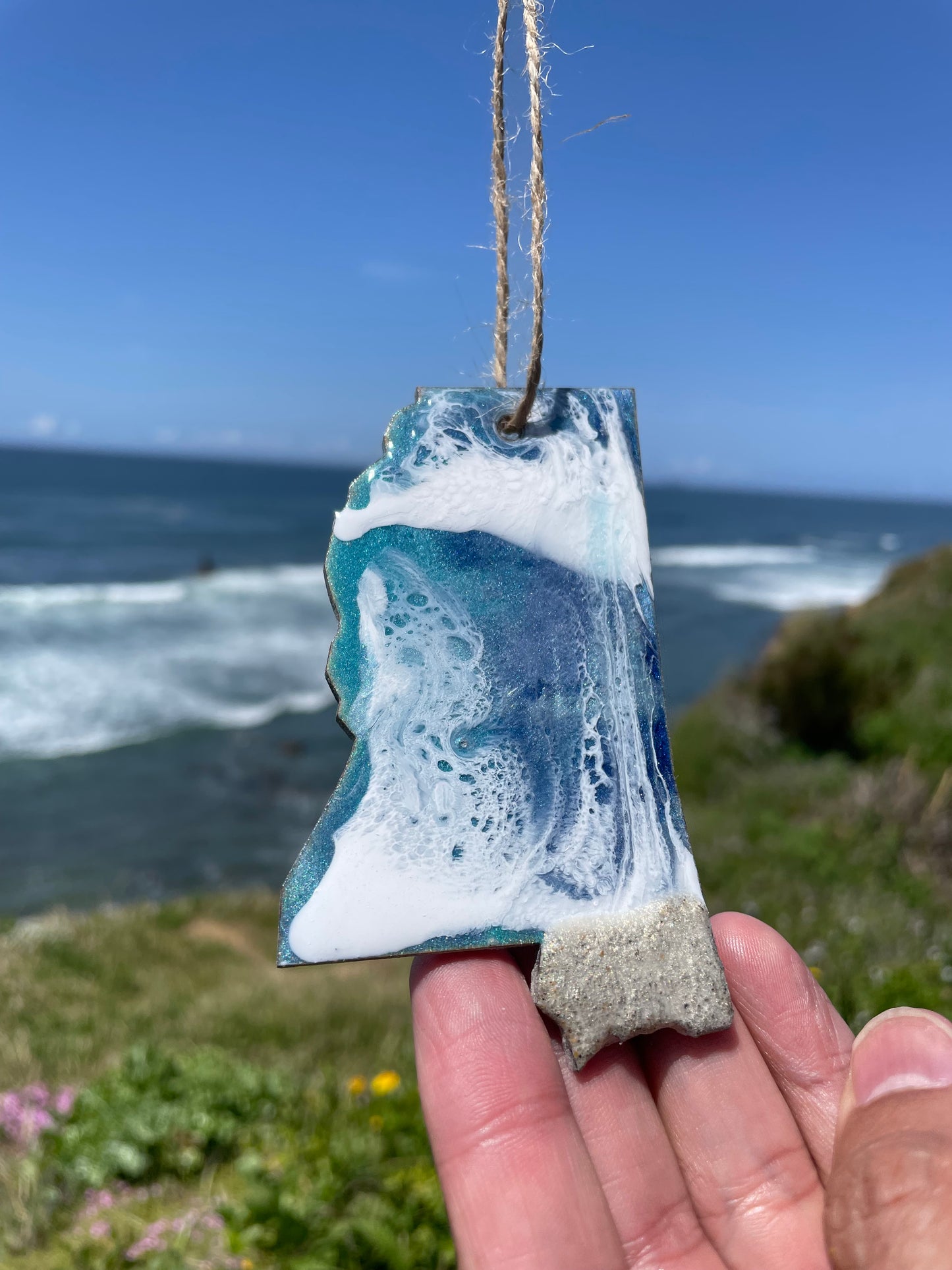 Mississippi Seashore Ornament