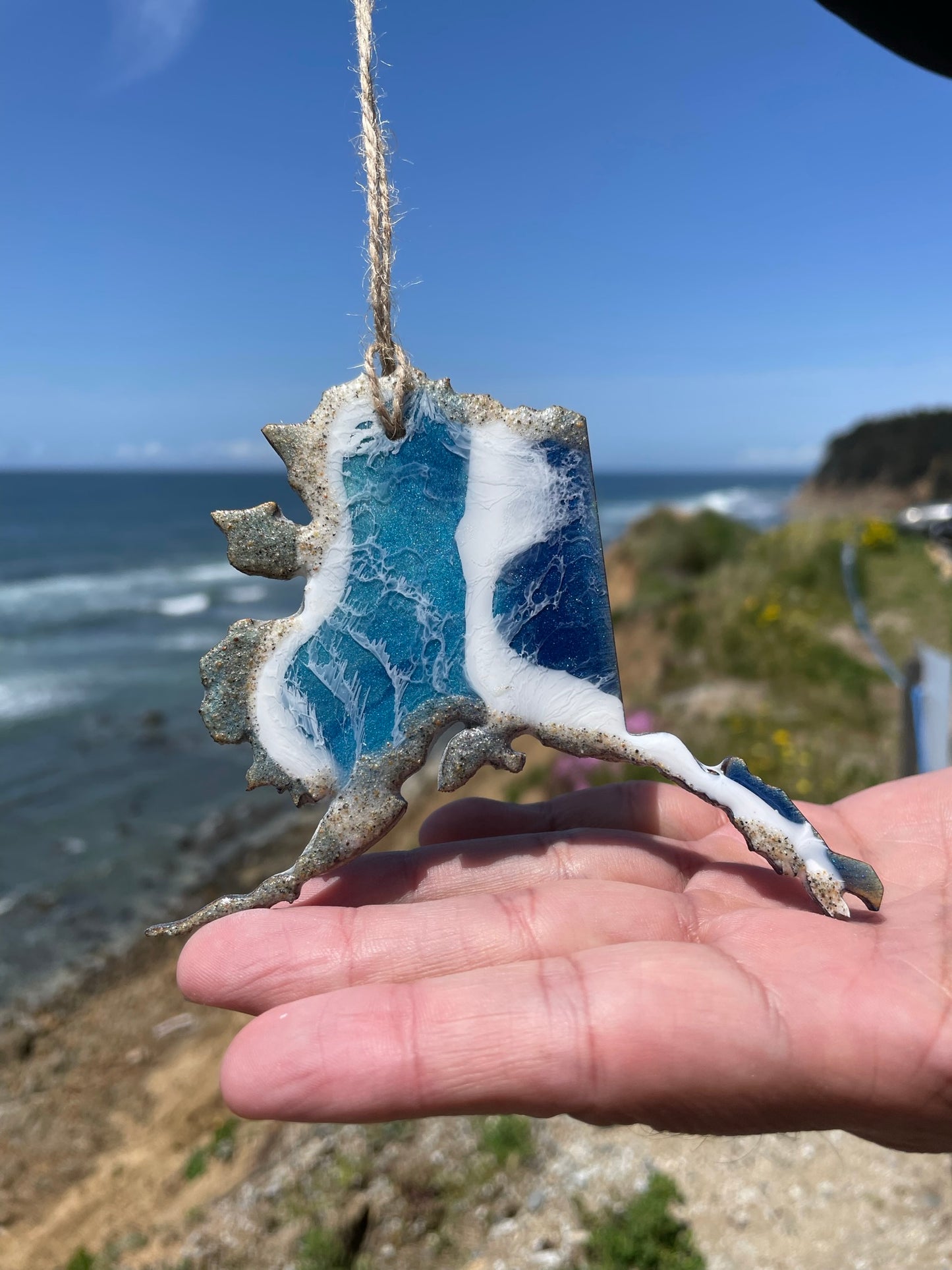Heart Seashore Ornament