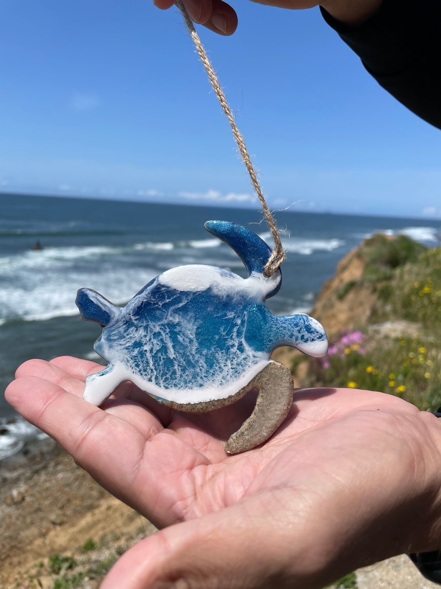 Sea Turtle Seashore Ornament