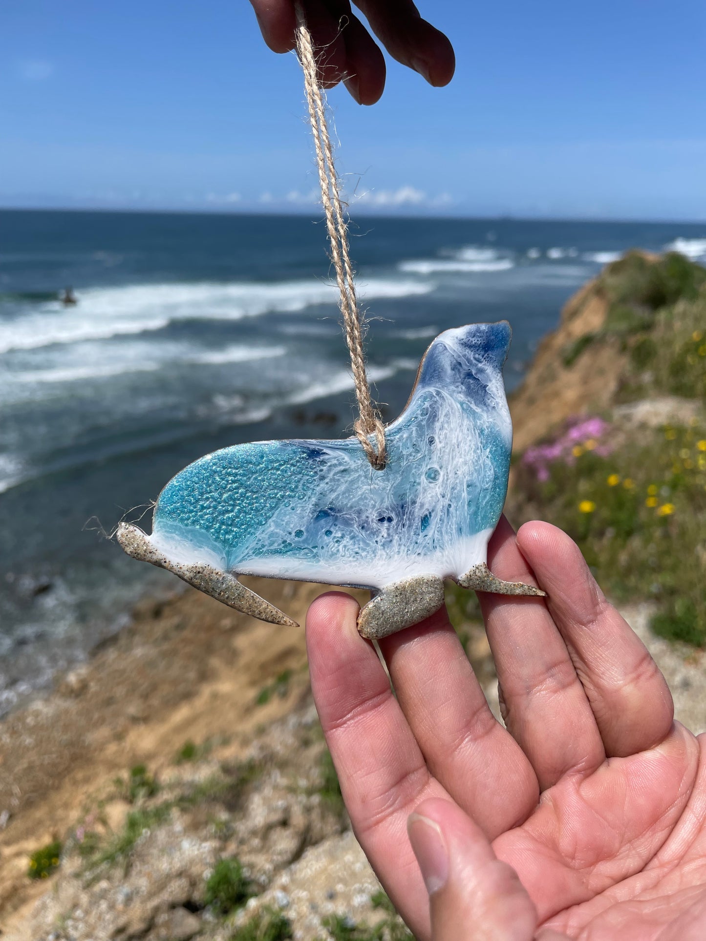 Seal Seashore Ornament