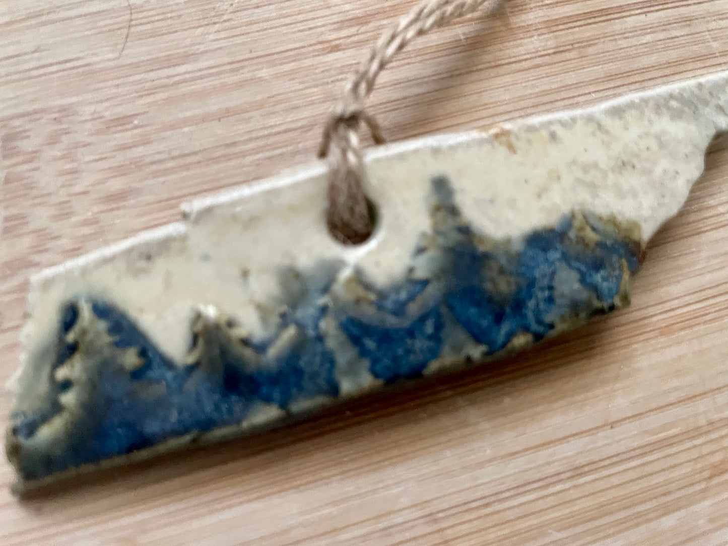 Tennessee Rustic Clay Ornament