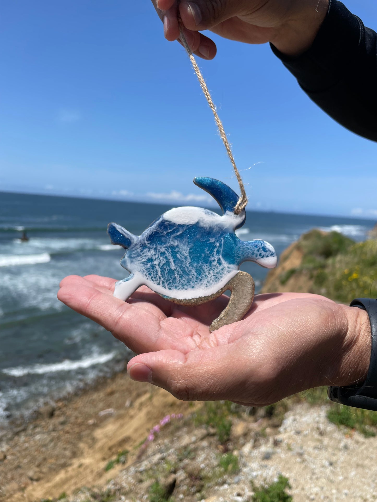 Sea Turtle Seashore Ornament