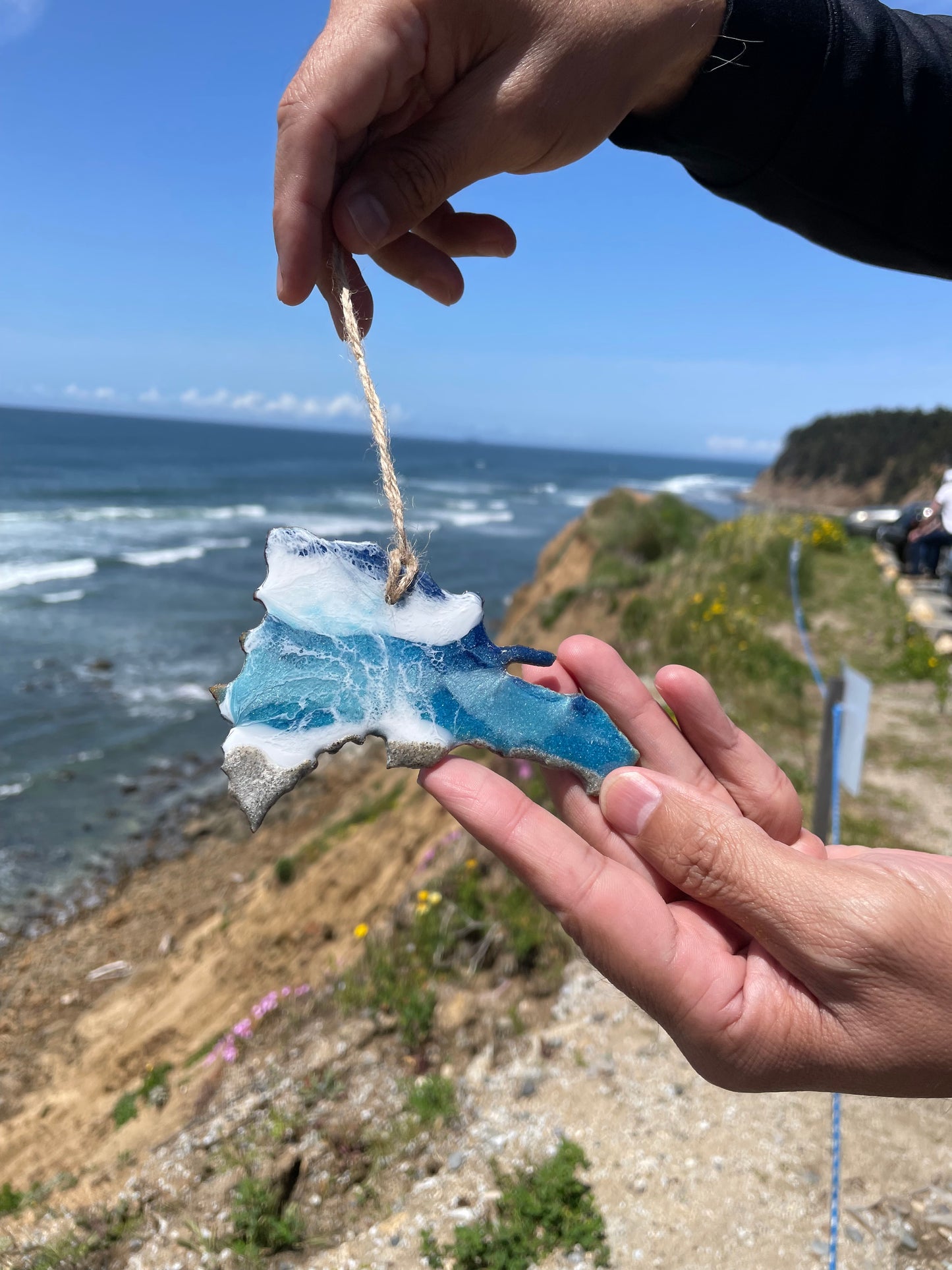 Dominican Republic Seashore Ornament