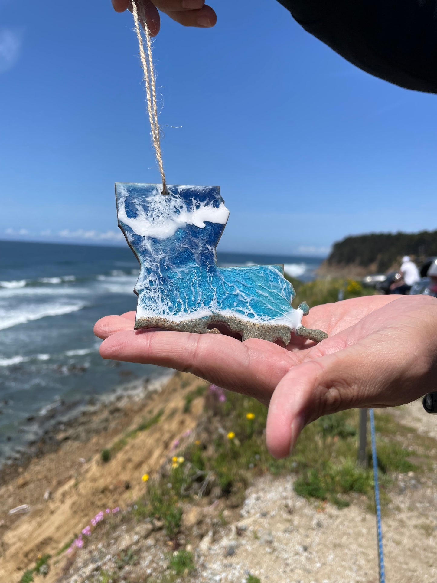 Louisiana Seashore Ornament