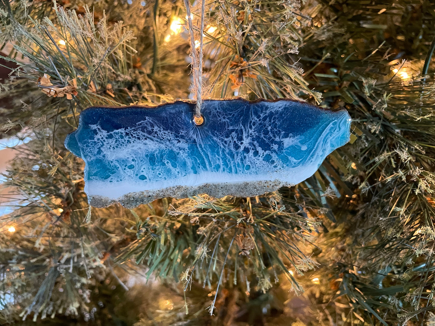 Puerto Rico Seashore Ornament