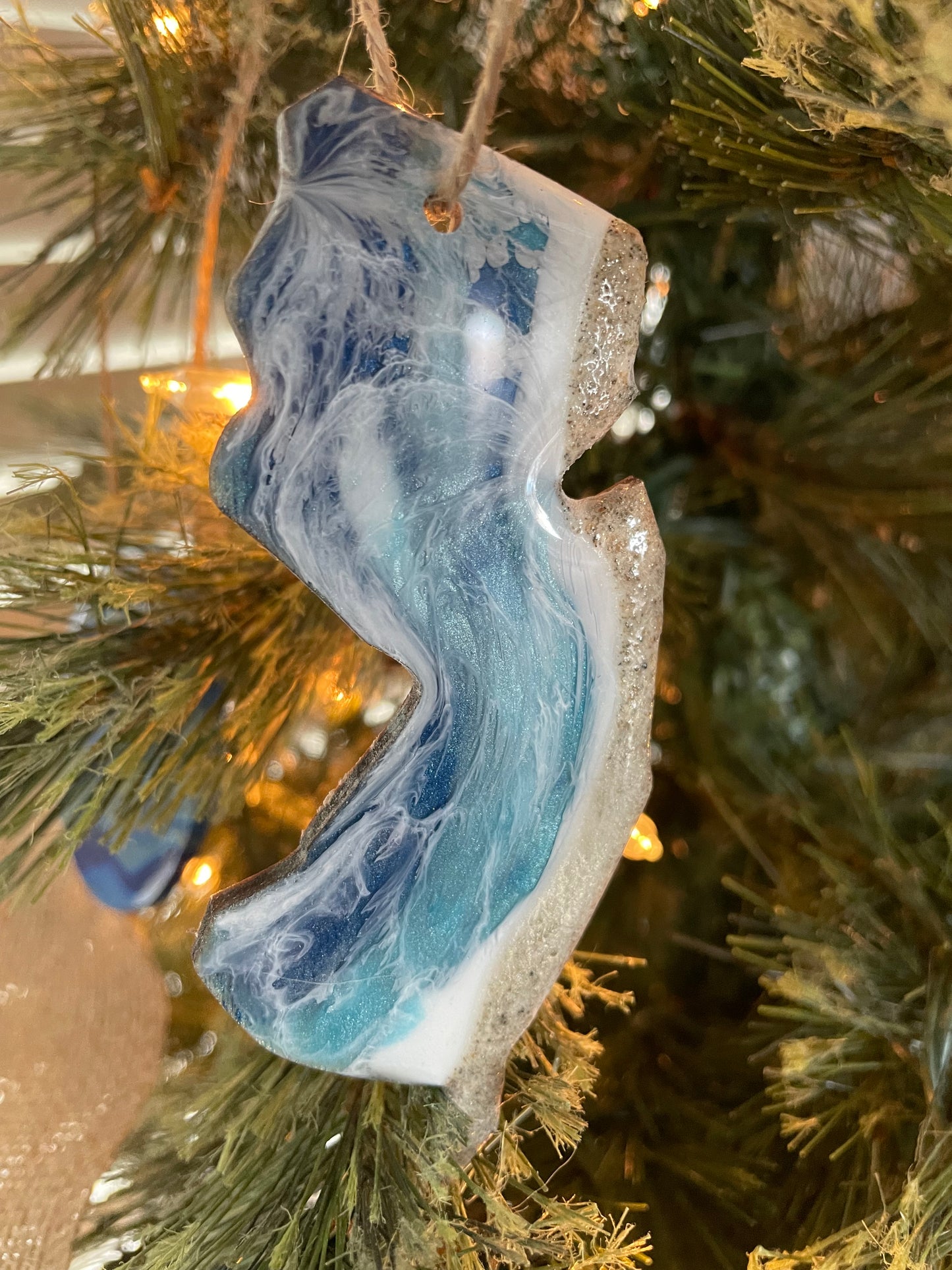 New Jersey Seashore Ornament