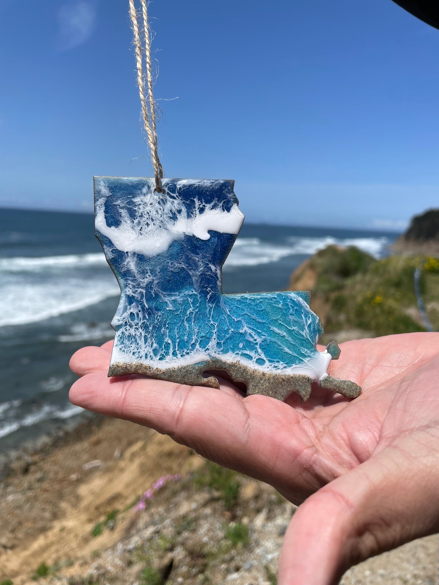 Louisiana Seashore Ornament