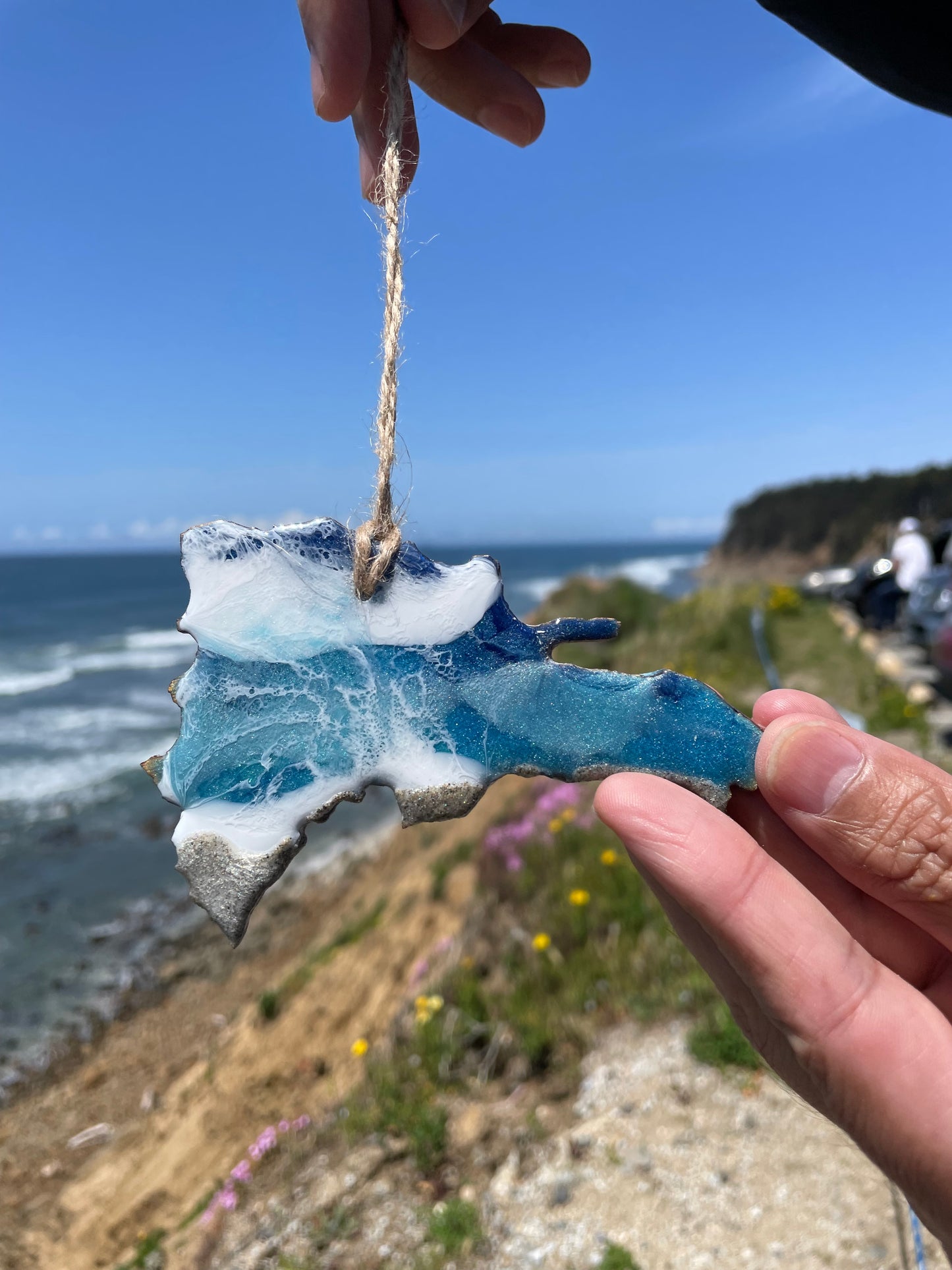 Dominican Republic Seashore Ornament