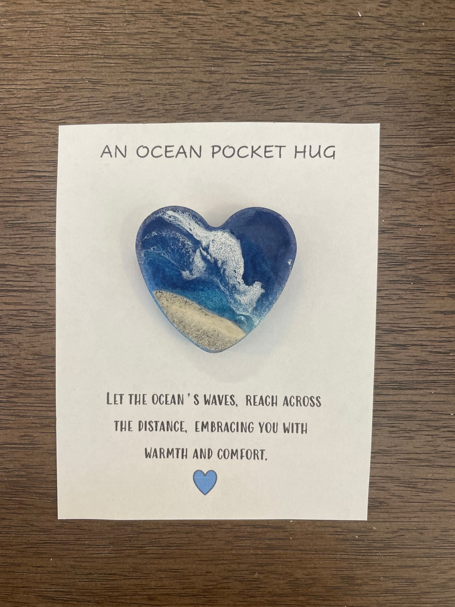 Ocean Pocket Hug Card