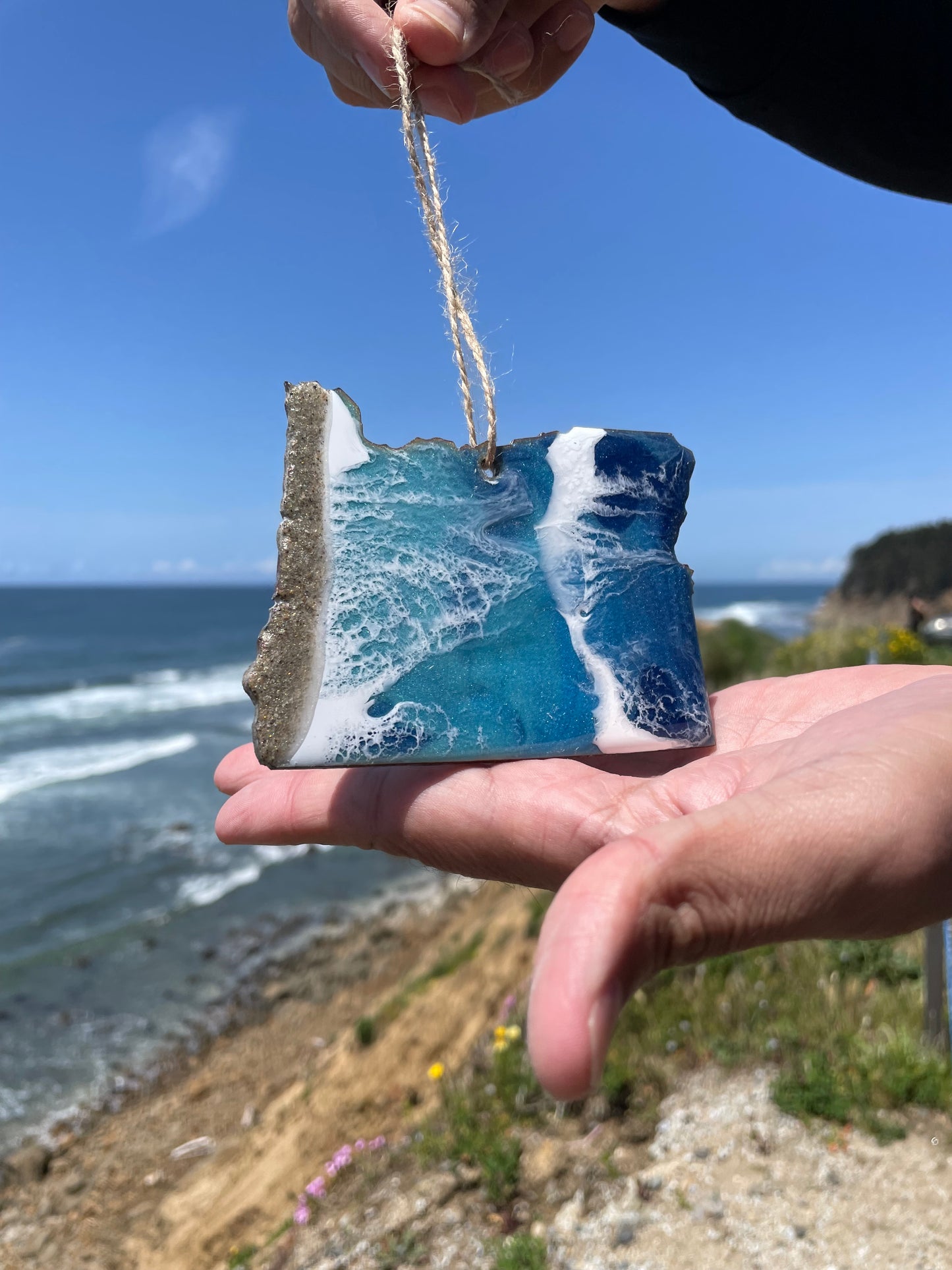 Oregon Seashore Ornament