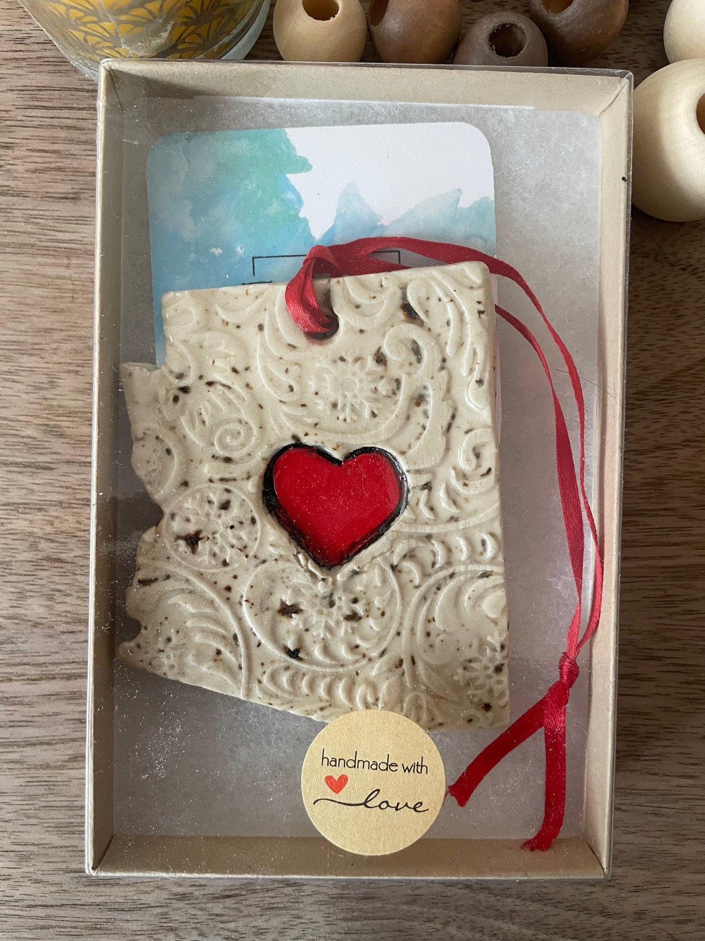 Arizona Rustic Clay Ornament