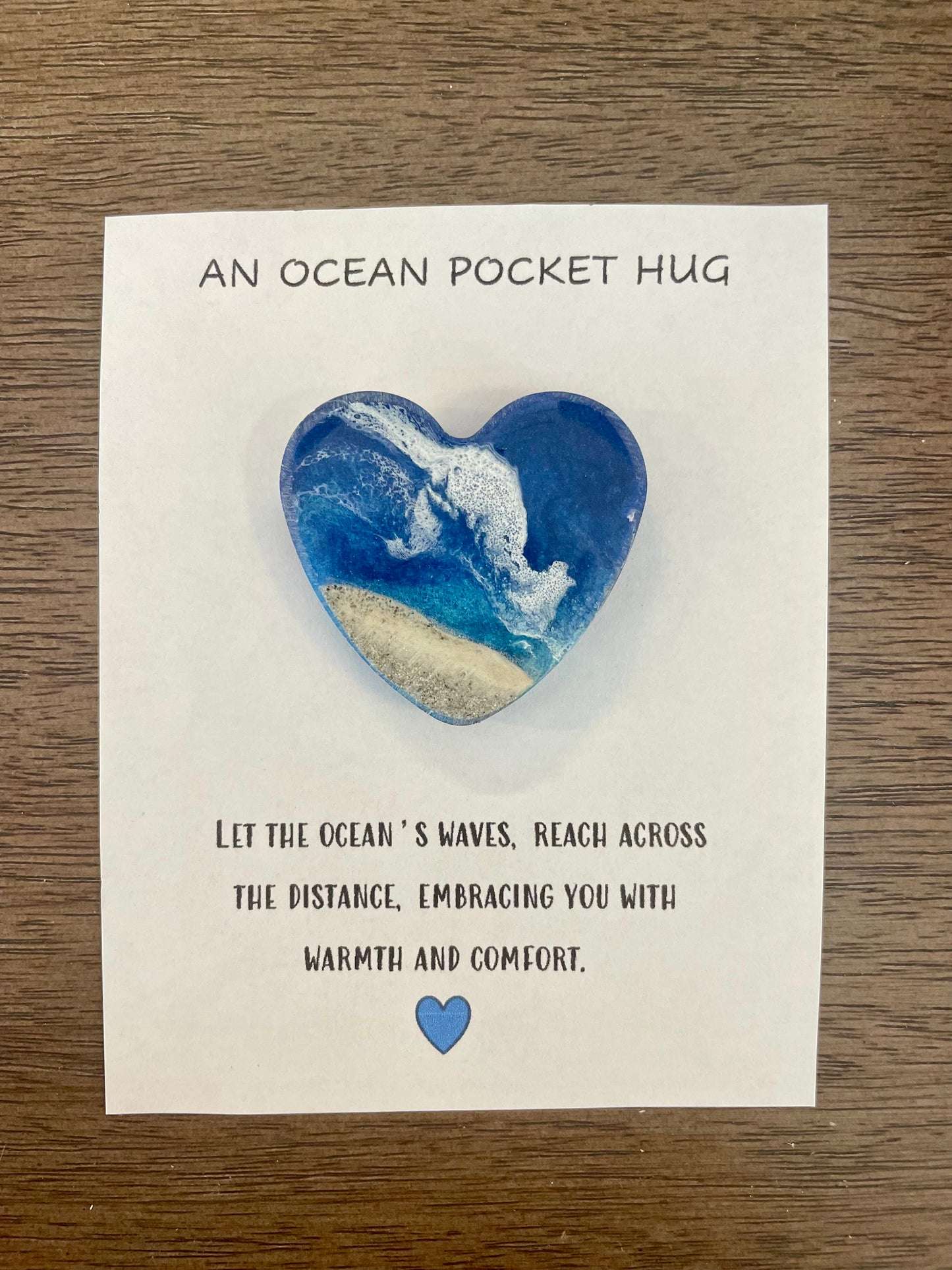 Ocean Pocket Hug Card