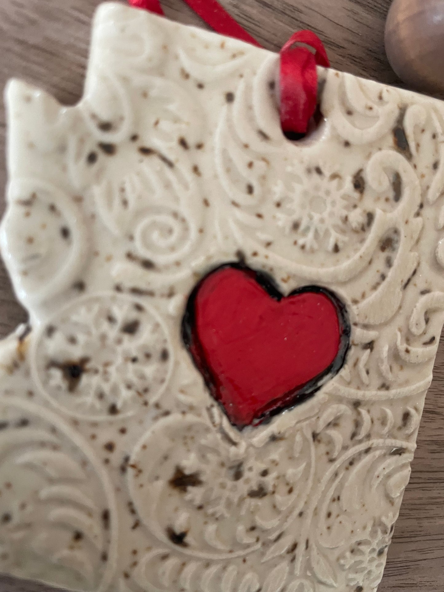 Arizona Rustic Clay Ornament