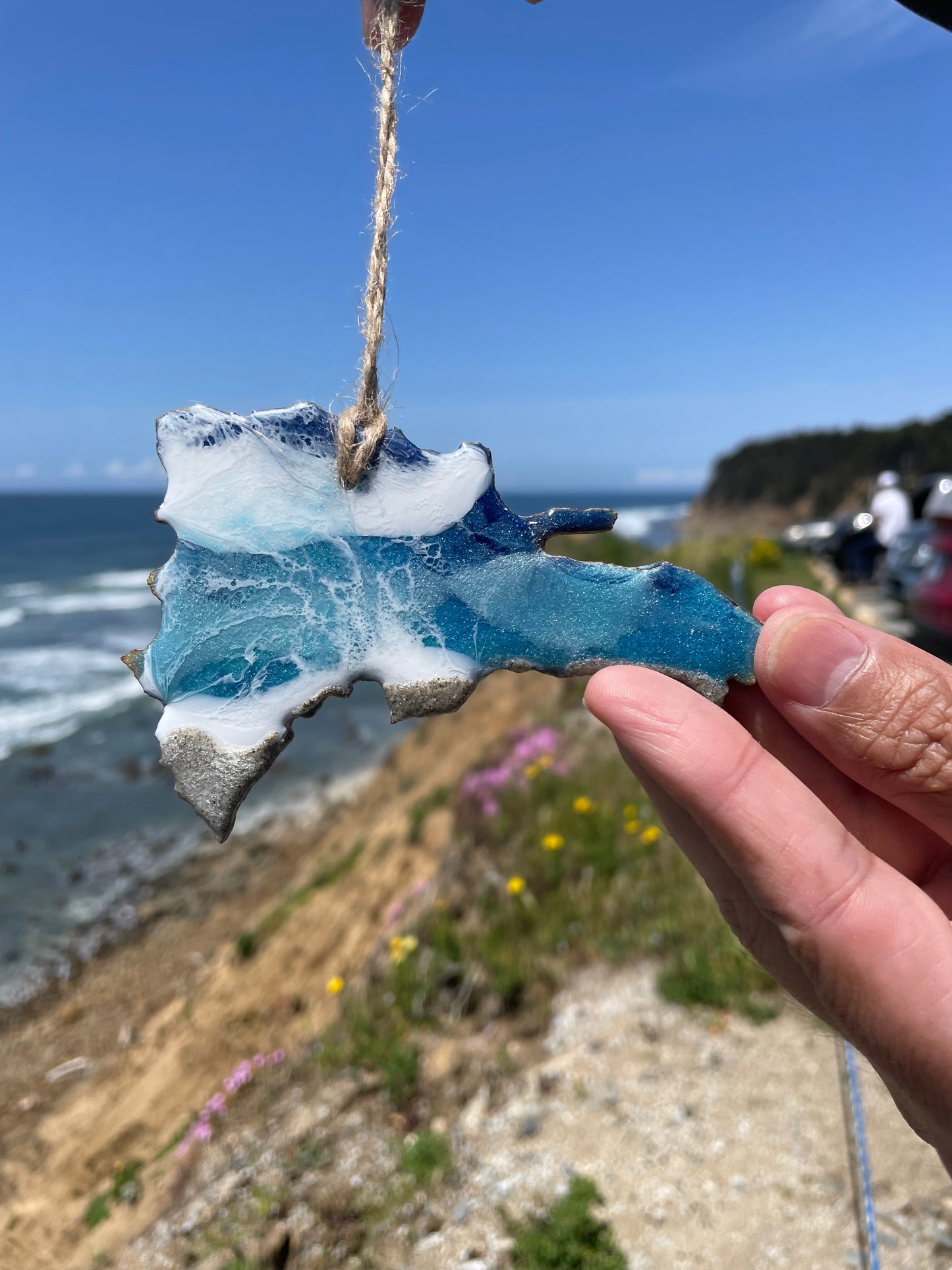 Dominican Republic Seashore Ornament