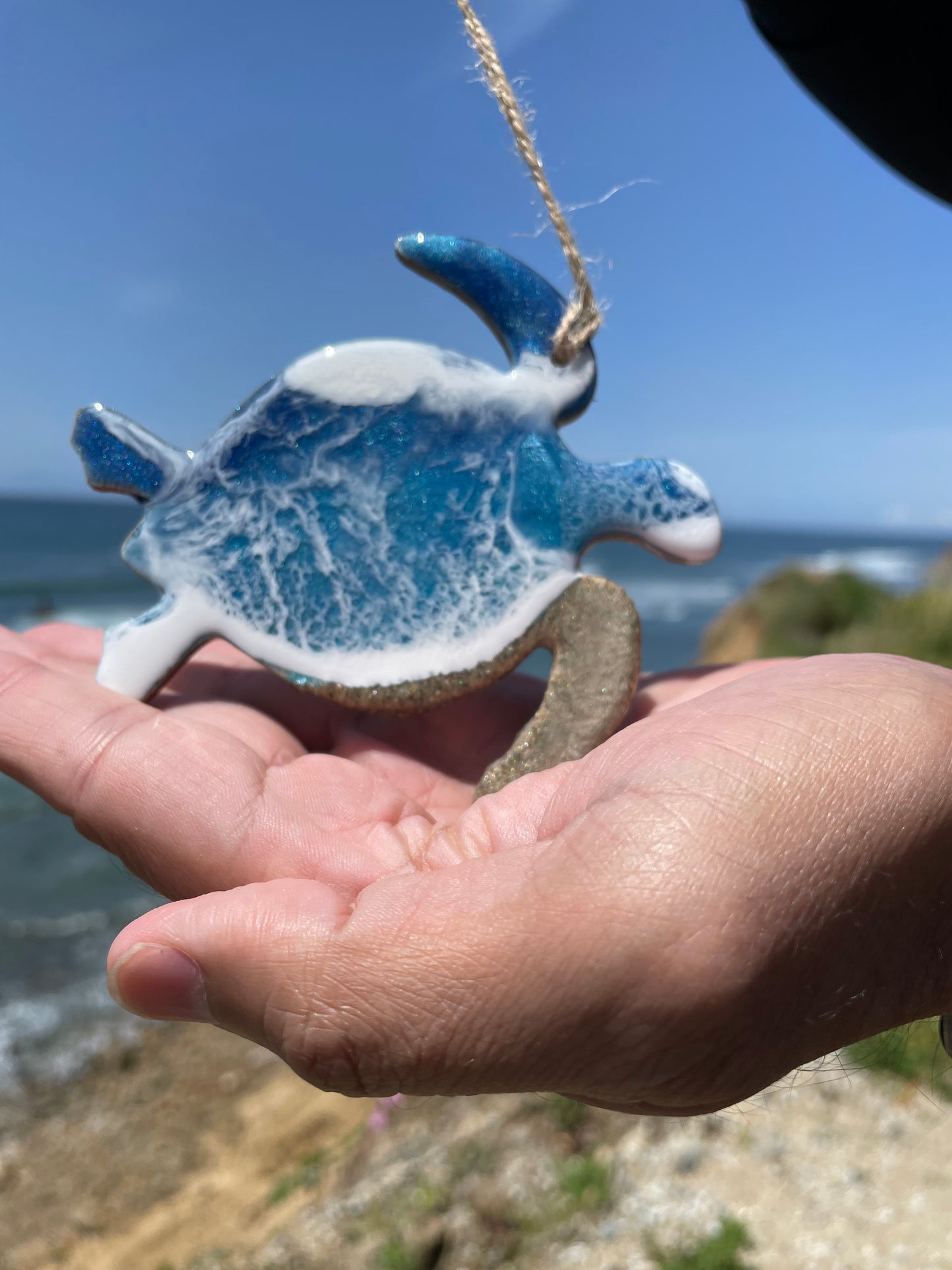 Sea Turtle Seashore Ornament