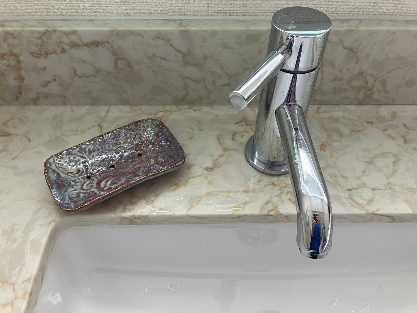 Soap Dish with Luxury Soap