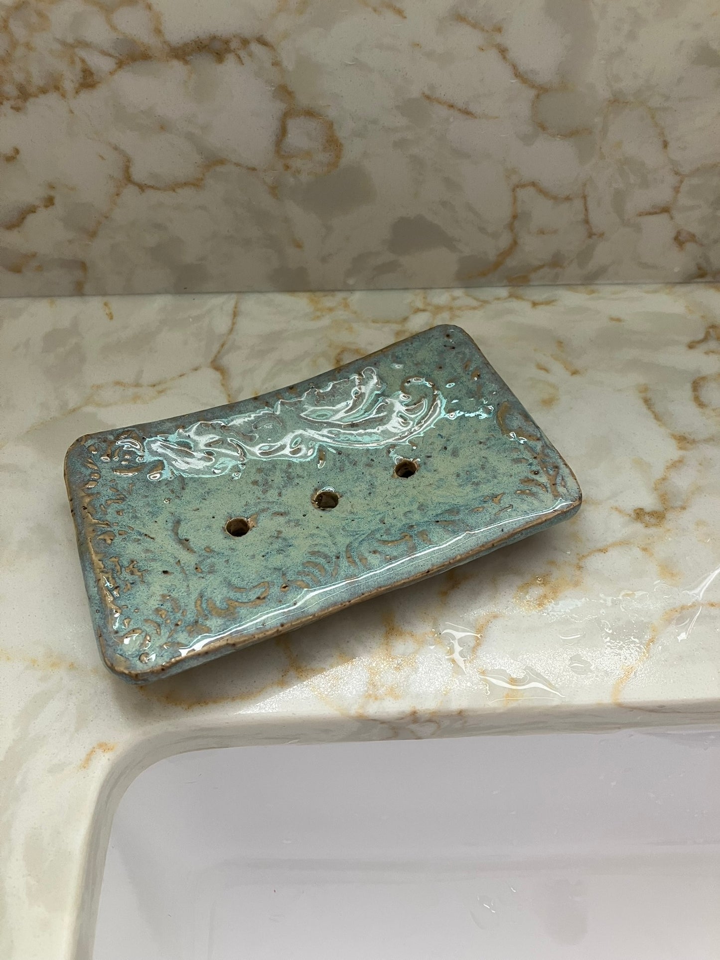 Soap Dish with Luxury Soap