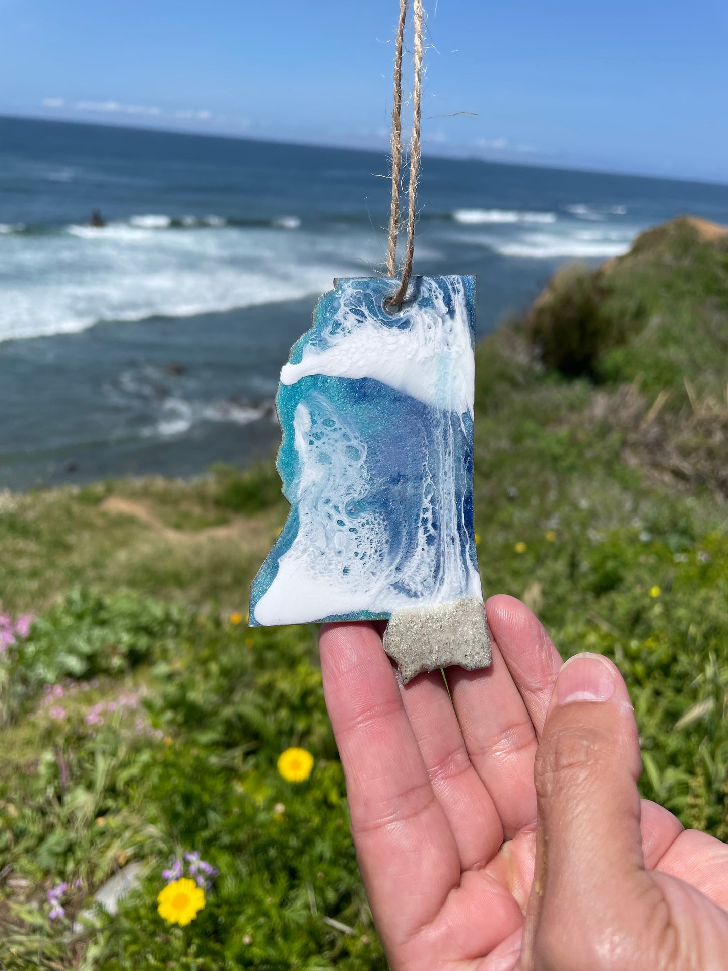 Mississippi Seashore Ornament