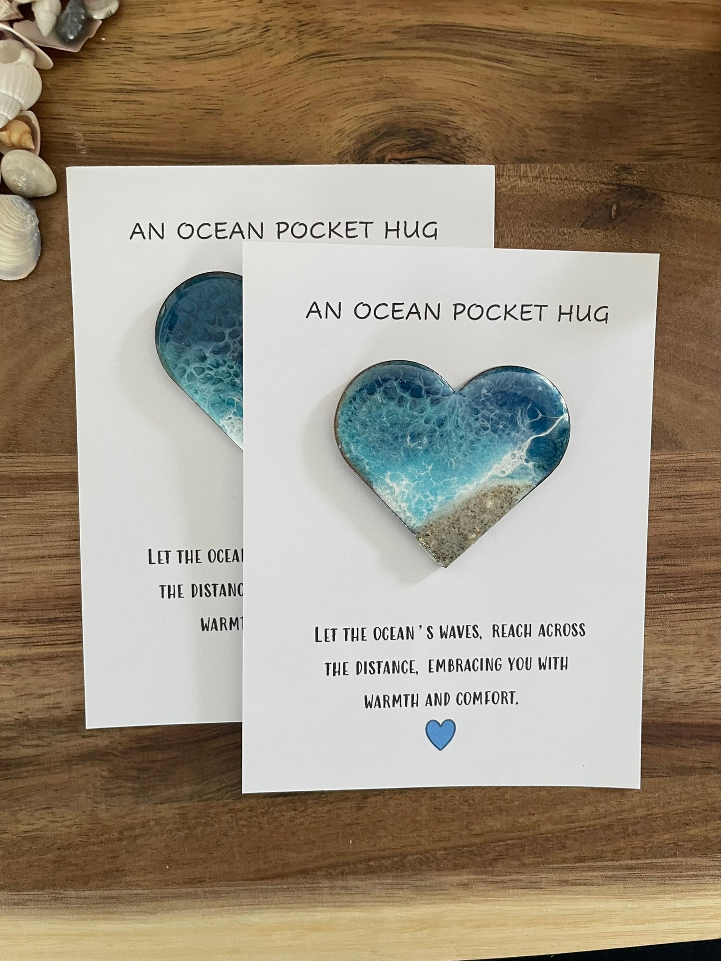Ocean Pocket Heart